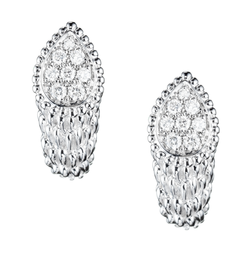 Boucheron Serpent Boheme White Gold Ear Clips