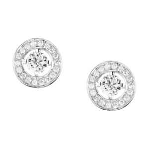 Boucheron Ava Round Stud Earrings small