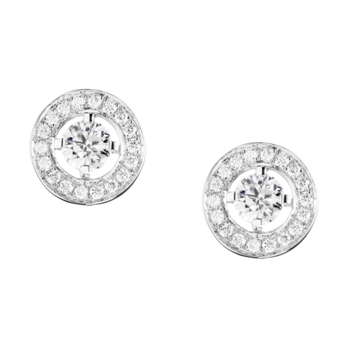 Boucheron Ava Round Stud Earrings small