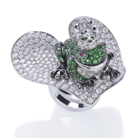 Cantamessa Lotus Ring R01001G