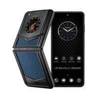 VERTU Ironflip Gentlman Blue Calfskin