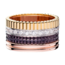 Boucheron Quatre Classique Large Ring With Diamonds
