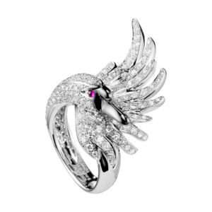 Boucheron Cypris White Diamond Ring