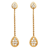 Boucheron Serpent Boheme pendant earrings