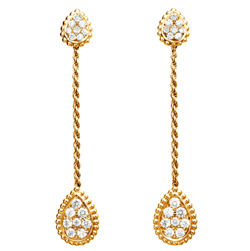 Boucheron Serpent Boheme pendant earrings