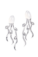 Cantamessa Nautilus Earrings E0852WP