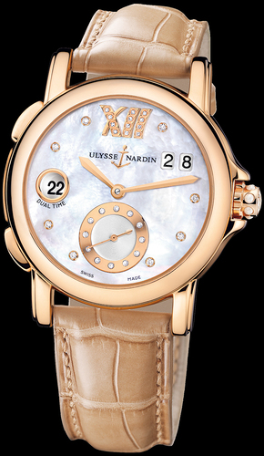 Ulysse Nardin Dual Time Ladies Small Seconds 246-22/391