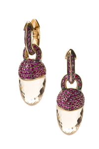 Cantamessa Central Park Ruby Earrings E 0585