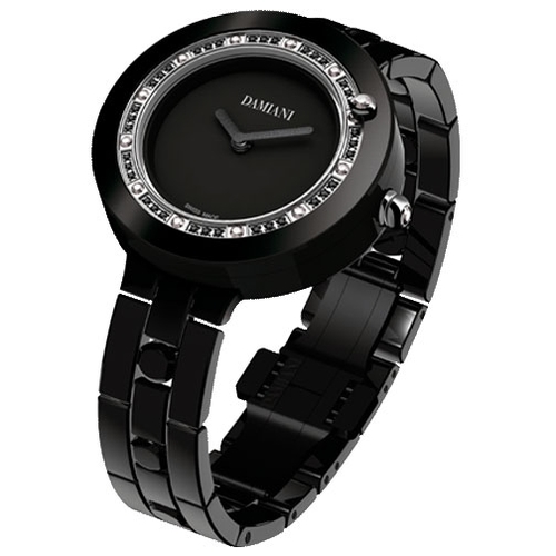 Damiani BELLE EPOQUE Black Ceramic and Diamonds Ref.30017761
