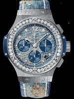 Hublot Big Bang Jeans Steel Diamonds 41mm 341.SL.2770.NR.1204.JEANS