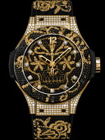 Hublot Big Bang 41 mm Broderie Yellow Gold Diamonds 343.VX.6580.NR.0804