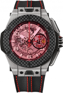 Hublot Big Bang 45 MM Ferrari Titanium Carbon 401.NQ.0123.VR