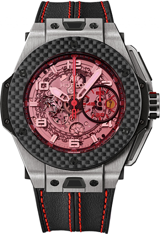 Hublot Big Bang 45 MM Ferrari Titanium Carbon 401.NQ.0123.VR