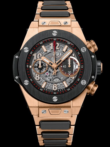 Hublot Big Bang 45 mm Unico King Gold Ceramic Bracelet 411.OM.1180.OM
