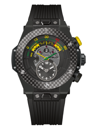 Hublot Big Bang 45 MM Unico Bi-Retrograde Chrono Ceramic Carbon 412.CQ.1127.RX