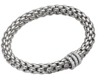 Fope браслет FLEX'IT NIUE White Gold Diamonds 418B BBRM