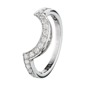 Boucheron Ava Pear Wedding Band
