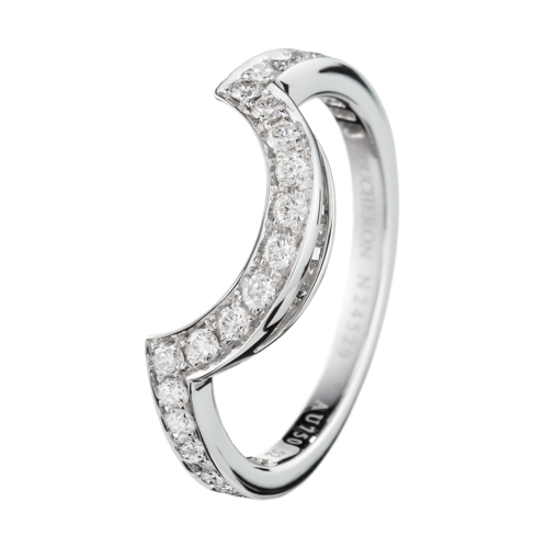 Boucheron Ava Pear Wedding Band