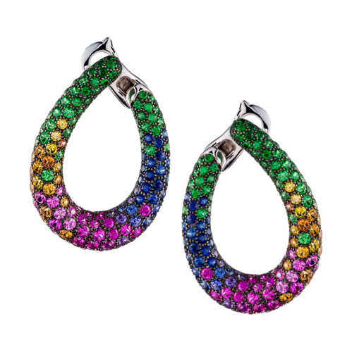 Boucheron Cameleon Hoop Earrings