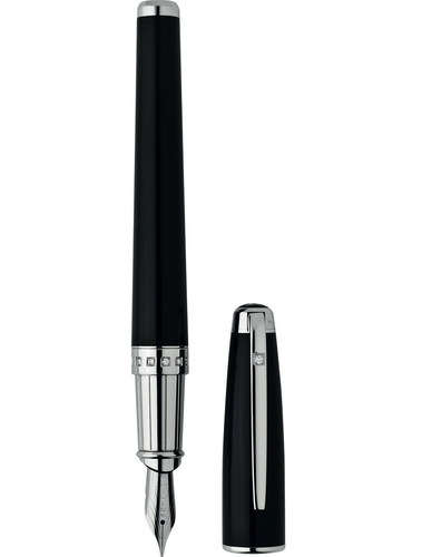 S.T. Dupont Prestige Collection Olympio XL Fountain Pen Diamonds, 481675M