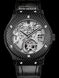 Hublot Classic Fusion Tourbillon Cathedral Minute Repeater Carbon 45mm 504.QX.0110.LR