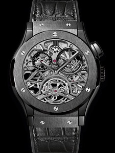 Hublot Classic Fusion Tourbillon Skeleton All Black 45mm 506.CM.0140.LR