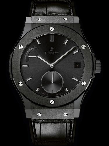 Hublot Classic Fusion Power Reserve All Black 45mm 516.CM.1440.LR