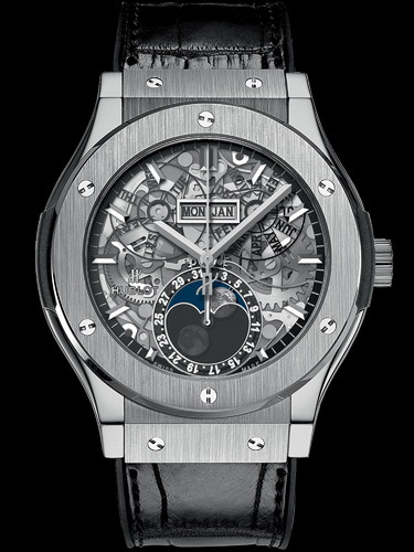 Hublot Classic Fusion Aerofusion Moonphase Titanium 45mm 517.NX.0170.LR