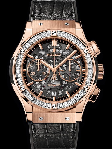 Hublot Classic Fusion Aerofusion King Gold Baguettes 45mm 525.OX.0180.LR.1904
