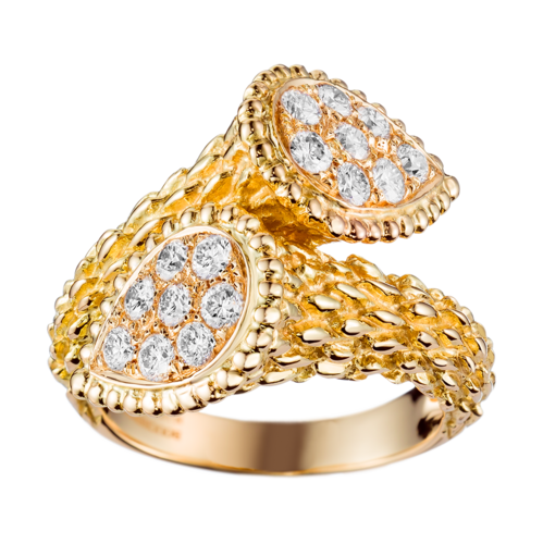 Boucheron Serpent Boheme Toi et Moi Ring