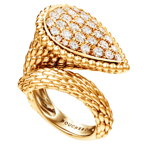 Boucheron Serpent Boheme large ring