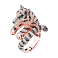 Boucheron Bagha Pink Gold Ring