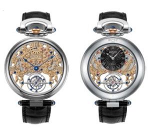 Bovet Fleurier Amadeo 45 7-Day Tourbillon Reversed Hand-Fitting AIFSQ018