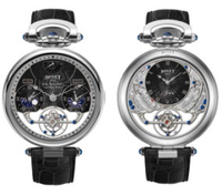 Bovet Fleurier Amadeo 46 Rising Star Triple Time Zone Tourbillon Reversed Hand-Fitting AIRS004