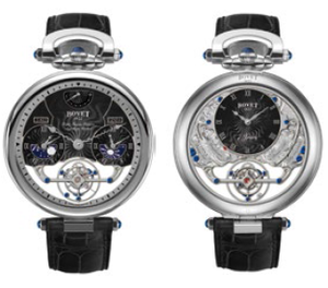 Bovet Fleurier Amadeo 46 Rising Star Triple Time Zone Tourbillon Reversed Hand-Fitting AIRS004
