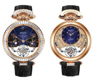 Bovet Fleurier Amadeo 46 Rising Star Triple Time Zone Tourbillon Reversed Hand-Fitting AIRS007-SB123