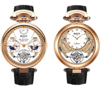 Bovet Fleurier Amadeo 46 Rising Star Triple Time Zone Tourbillon Reversed Hand-Fitting AIRS017