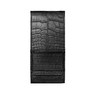 Вертикальный Чехол Vertu Signature Touch из кожи аллигатора черного цвета с откидным клапаном
