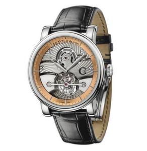 Arnold & Son Tourbillon Sir John (WG-RG / Silver / Leather)