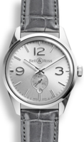 Bell & Ross BR 123 Officer Silver