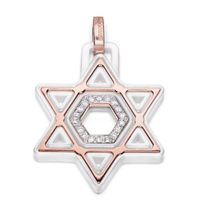 Мужской кулон Baraka The Star of David ST221521ROCB-18