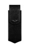 Вертикальный чехол Vertu Signature S из черной кожи ящерицы с черным с PVD-покрытием