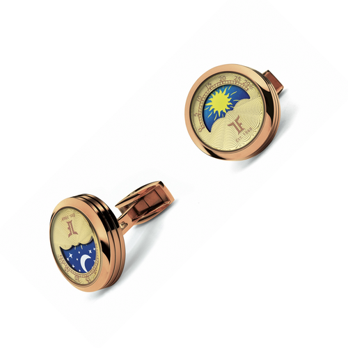 Запонки TF Est. 1968 New Moon Phase Ref. CMP-PR02G