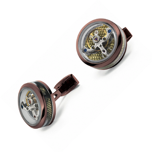 Запонки TF Est. 1968 Tourbillion Openside Ref. CTO-PC08