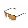 Chrome Hearts AIR JERK Matte Black/Gold Plated-Black Leather