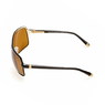 Chrome Hearts AIR JERK Matte Black/Gold Plated-Black Leather