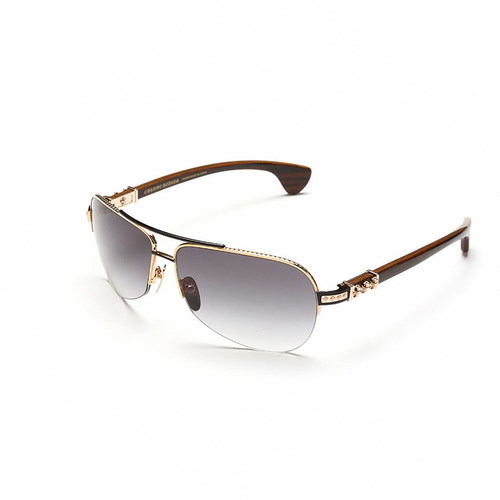 Chrome Hearts GRAND BEAST III Gold Plated/Shiny Black - Wood Ebony/Walnut/Ebony Piano Varnish