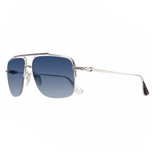 Chrome Hearts L'DEATIT II Brushed Silver-CTEK-With Cross
