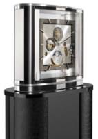 Настольные часы Buben & Zorweg Ellipse Grand Revers Double Tourbillon Rhodium