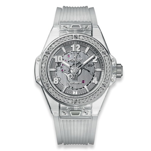 Hublot Big Bang One Click Sapphire Diamonds 39mm 465.JX.4802.RT.1204